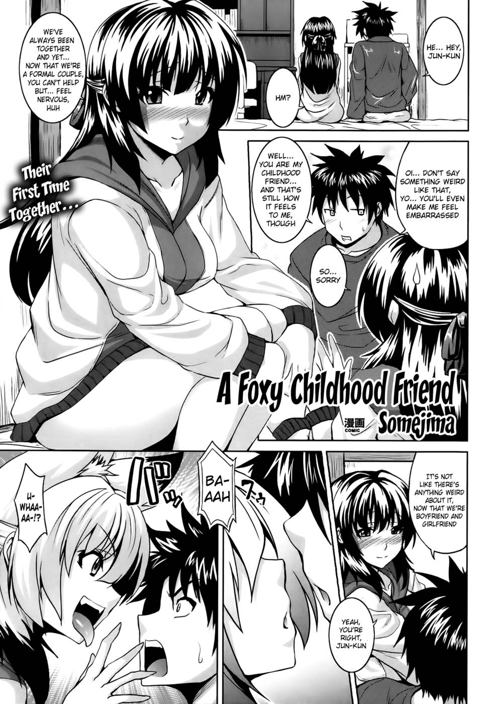 Hentai Manga Comic-A Foxy Childhood Friend-Read-1